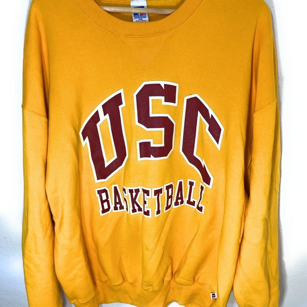 Vintage USC Trojans Basketball Sweatshirt Size XXL